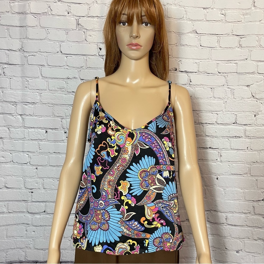 NWT New Haute Hippie Floral Rayon Tank Size S